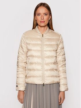 Peserico Vatovaná bunda S24386 02200 Béžová Regular Fit