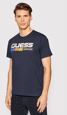 Guess Tričko MBBI41 KARC1 Tmavomodrá Regular Fit