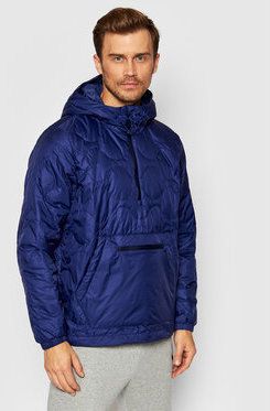 adidas Bunda anorak Quilted H13589 Tmavomodrá Regular Fit