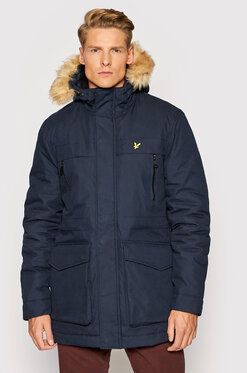 Lyle & Scott Parka JK1536V Tmavomodrá Regular Fit