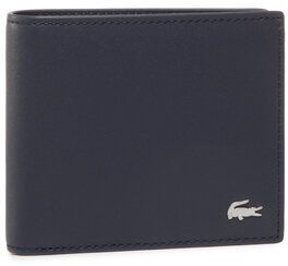 Lacoste Veľká pánska peňaženka Small Billfold NH1115FG Tmavomodrá