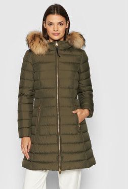 Woolrich Vatovaná bunda Ellis CFWWOU0508FRUT2635 Zelená Regular Fit