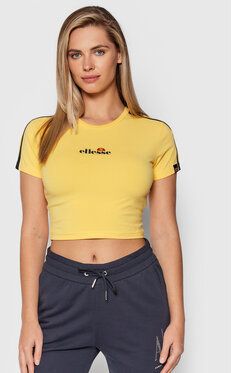 Ellesse Tričko Latus SGK12165 Žltá Cropped Fit