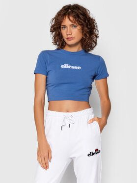 Ellesse Tričko Siderea Crop SGK09623 Modrá Regular Fit