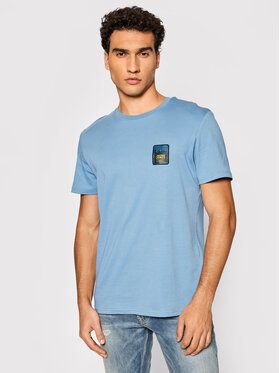 Jack&Jones Tričko Styrko 12192823 Modrá Regular Fit