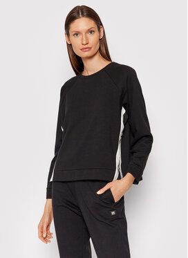 DKNY Mikina YI2422484 Čierna Relaxed Fit