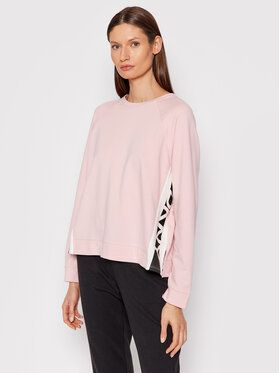 DKNY Mikina YI2422484 Ružová Relaxed Fit