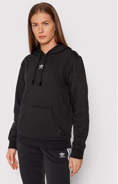 adidas Mikina adicolor Essentials Fleece H34725 Čierna Regular Fit