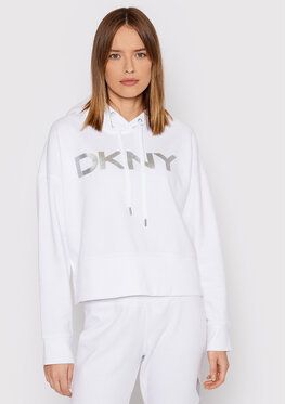 DKNY Sport Mikina DP1T7970 Biela Regular Fit