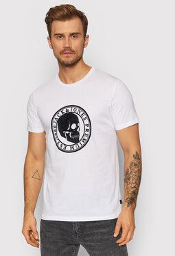 Jack&Jones PREMIUM Tričko Blacult 12199808 Biela Regular Fit