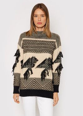 United Colors Of Benetton Rolák 117VE2002 Béžová Regular Fit