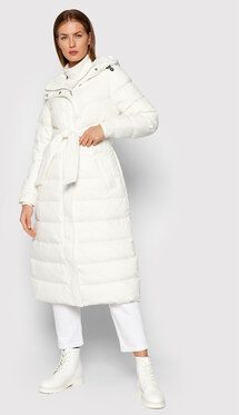United Colors Of Benetton Vatovaná bunda 25WU5K355 Biela Regular Fit