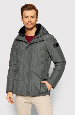 Woolrich Zimné bundy Blizzard CFWOOU0490MRUT0001 Sivá Regular Fit