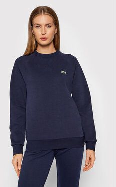 Lacoste Mikina SF7073 Tmavomodrá Regular Fit