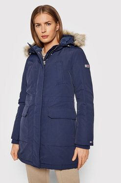 Tommy Jeans Parka Tjw Technical Down DW0DW11092 Tmavomodrá Regular Fit