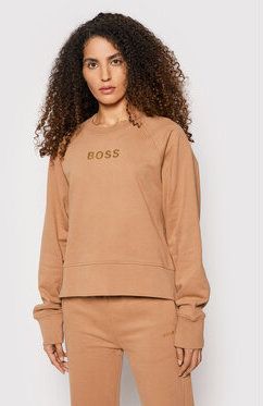 Boss Mikina C_Elia_Gold 50461945 Hnedá Oversize