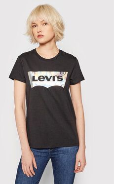 Levi's® Tričko The Perfect 17369-1750 Čierna Regular Fit