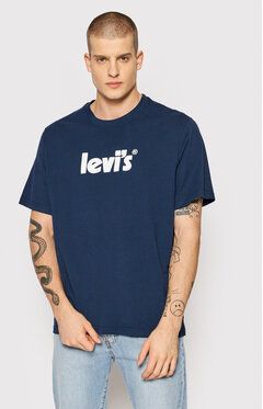 Levi's® Tričko 16143-0393 Tmavomodrá Relaxed Fit