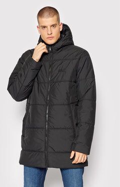 Jack Wolfskin Vatovaná bunda North York 1206381 Čierna Regular Fit