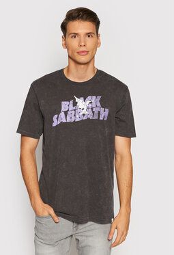 Only & Sons Tričko Black Sabatch 22020346 Sivá Regular Fit