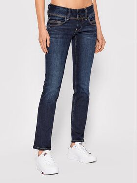 Pepe Jeans Džínsy Venus PL204175 Tmavomodrá Regular Fit