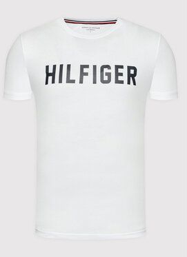 Tommy Hilfiger Tričko UM0UM02011 Biela Regular Fit