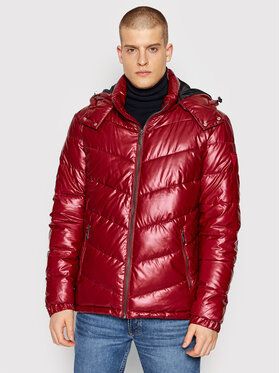 Guess Vatovaná bunda M1BL25 WEA20 Červená Regular Fit