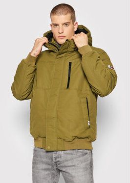 Tommy Jeans Zimné bundy Tjm Tech DM0DM11189 Zelená Regular Fit