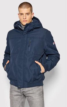 Tommy Jeans Zimné bundy Tjm Tech DM0DM11189 Tmavomodrá Regular Fit