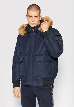 Tommy Hilfiger Zimné bundy Rockie MW0MW19662 Tmavomodrá Regular Fit