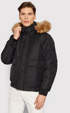Tommy Hilfiger Zimné bundy Rockie MW0MW19662 Čierna Regular Fit
