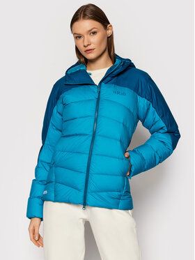 Rab Vatovaná bunda Infinity Alpine QDB-28-ULA-08 Zelená Regular Fit