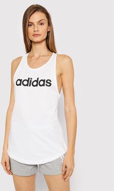 adidas Top Essentials Loose Logo GL0567 Biela Regular Fit