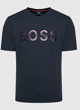 Boss Tričko Tanek_ZA 50472217 Tmavomodrá Relaxed Fit