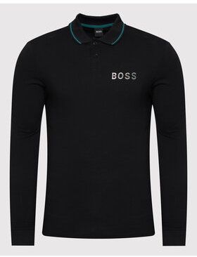 Boss Polokošeľa Tobin_Ls_Za 50472231 Čierna Regular Fit