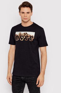 Boss Tričko Tyro 3 50465365 Čierna Regular Fit