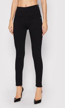 Patrizia Pepe Džegínsy CP0367/DS04-K103 Čierna Skinny Fit