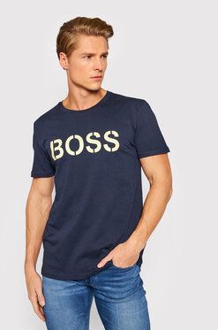 Boss Tričko Special 50442391 Tmavomodrá Regular Fit