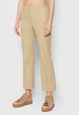 Weekend Max Mara Chino nohavice Zeda 51310227 Béžová Regular Fit