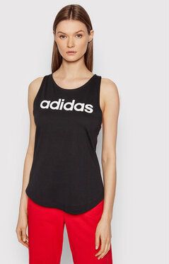 adidas Top Essentials Logo GL0566 Čierna Regular Fit