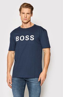 Boss Tričko Tee 6 50463578 Tmavomodrá Relaxed Fit