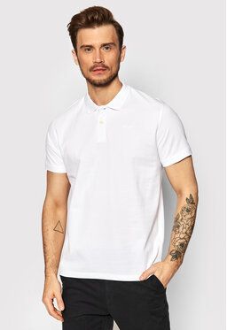 Pepe Jeans Polokošeľa Vincent PM541824 Biela Slim Fit