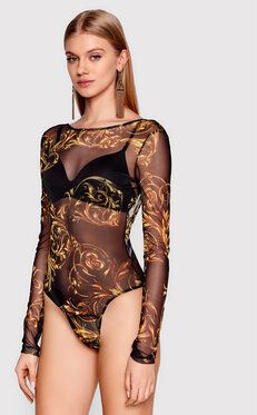 Versace Jeans Couture Body Regalia 72HAM223 Čierna Slim Fit