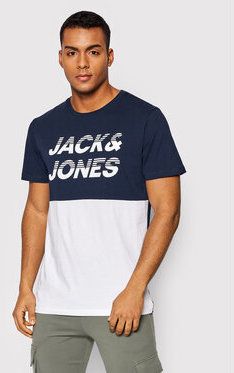 Jack&Jones Tričko Break 12200211 Tmavomodrá Regular Fit