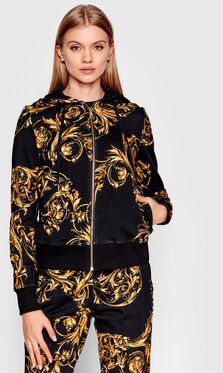 Versace Jeans Couture Mikina Regalia 72HAI306 Čierna Regular Fit