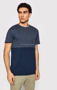 Jack&Jones Tričko Copenhagen 12205182 Tmavomodrá Relaxed Fit