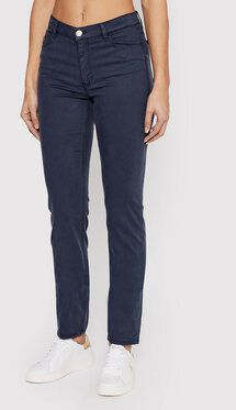 Trussardi Chino nohavice 105 56J00002 Tmavomodrá Skinny Fit