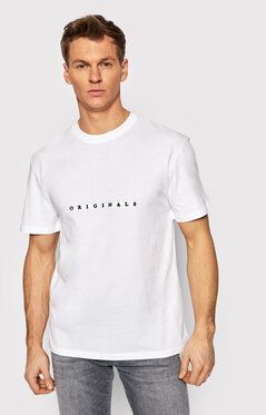 Jack&Jones Tričko Copenhagen 12176780 Biela Relaxed Fit