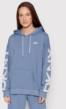 DKNY Sport Mikina DP1T8461 Modrá Relaxed Fit