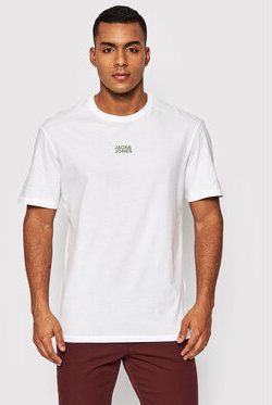 Jack&Jones Tričko Classic 12193490 Biela Relaxed Fit